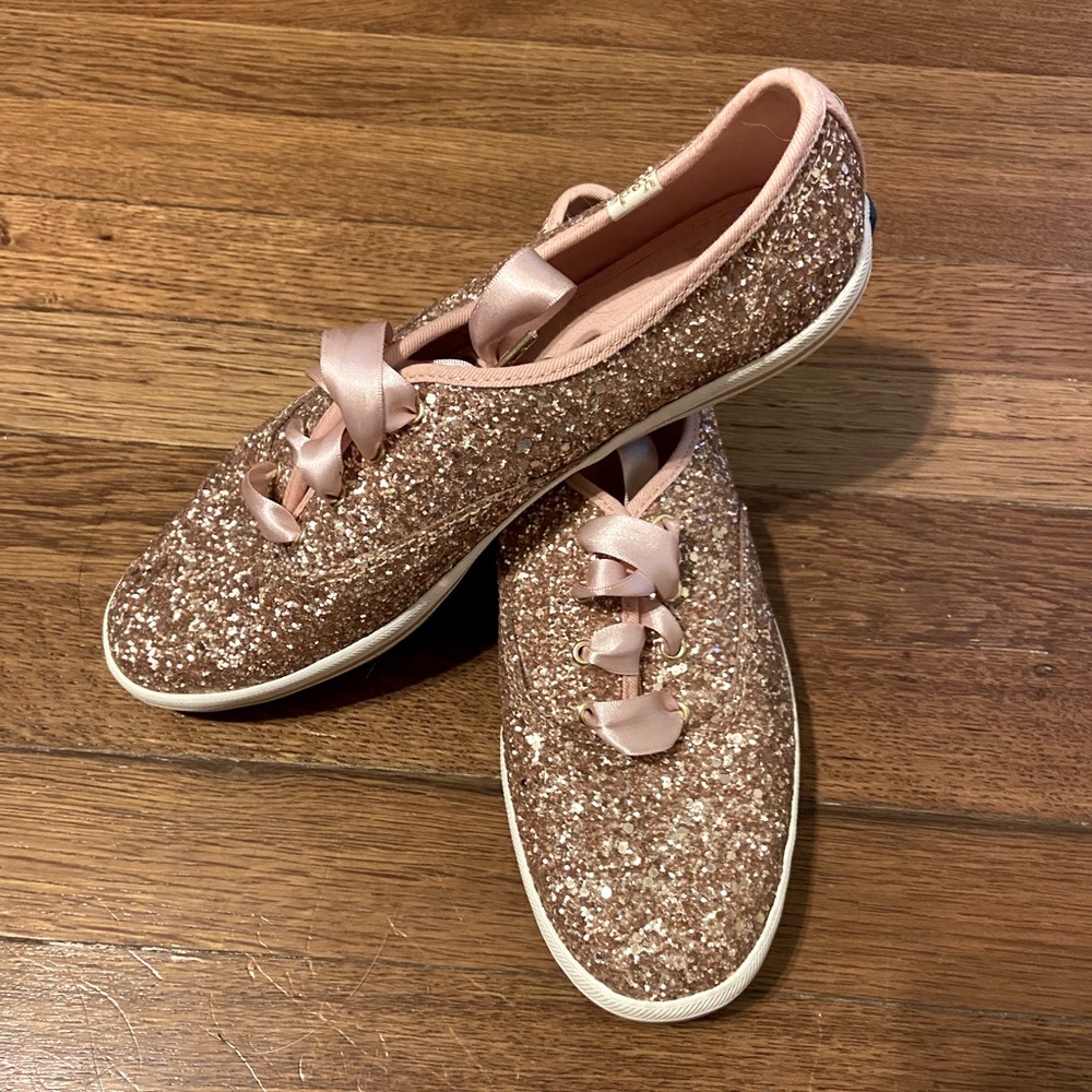 Rose Gold Kate Spade Keds